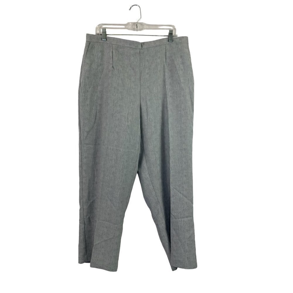 Alfred Dunner Women's Classic Grey Pants